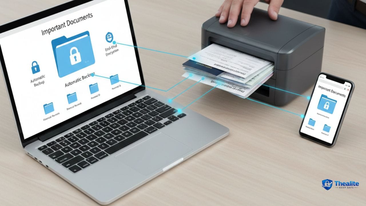 how to keep important documents safe online