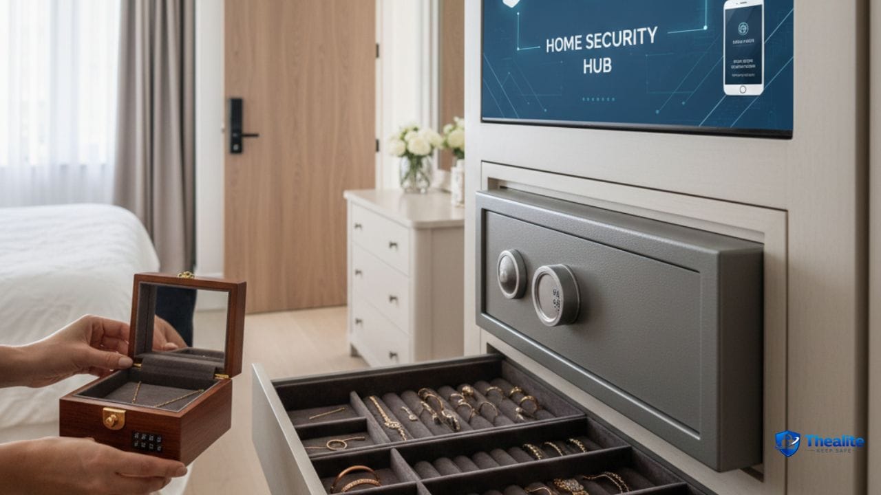 how to keep jewelry safe at home