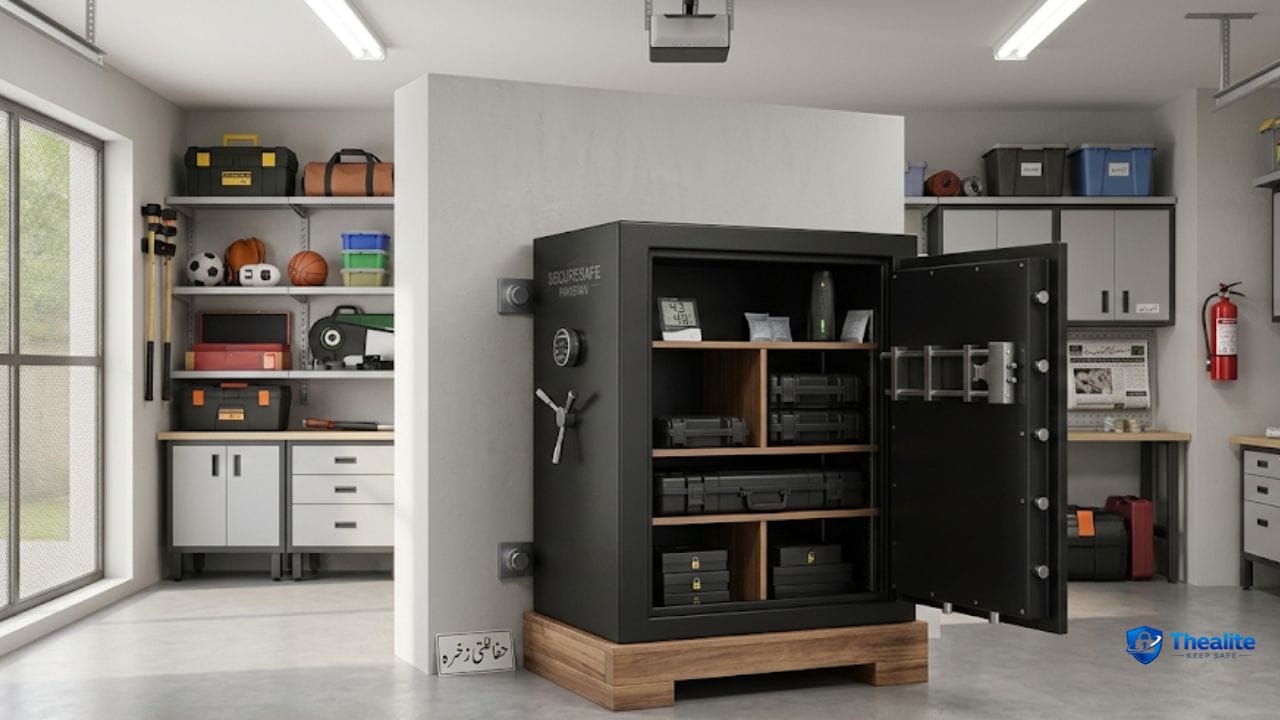 can you keep gun safe in garage