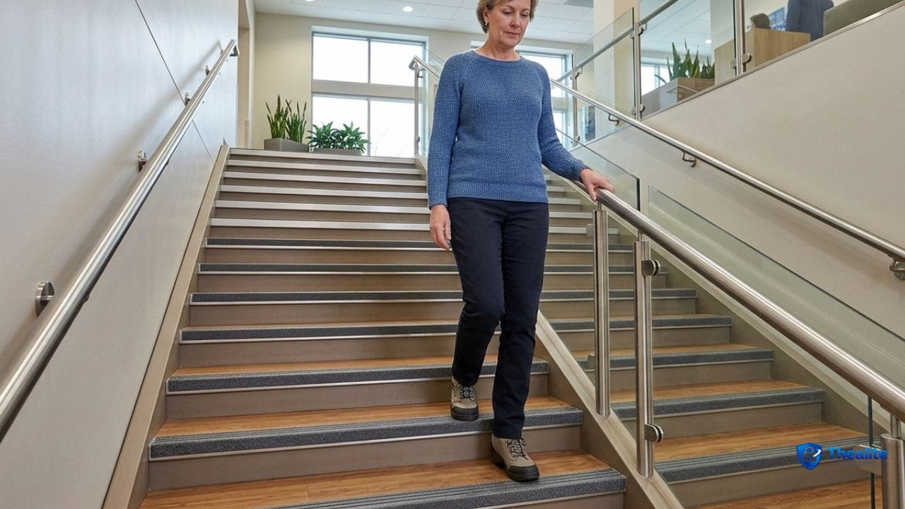 how do handrails on stairs keep you safe