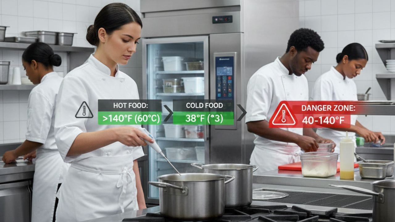 how do you keep temperature control for safety food safe