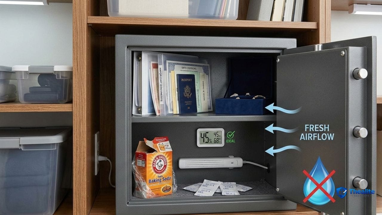 how to keep a safe dry