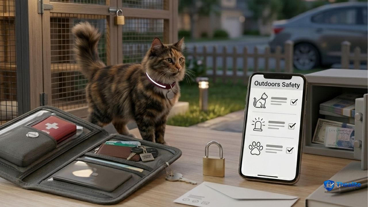 how to keep an outdoor cat safe