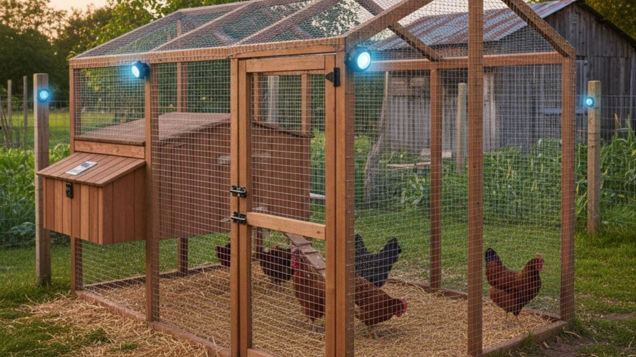 how to keep chickens safe from predators