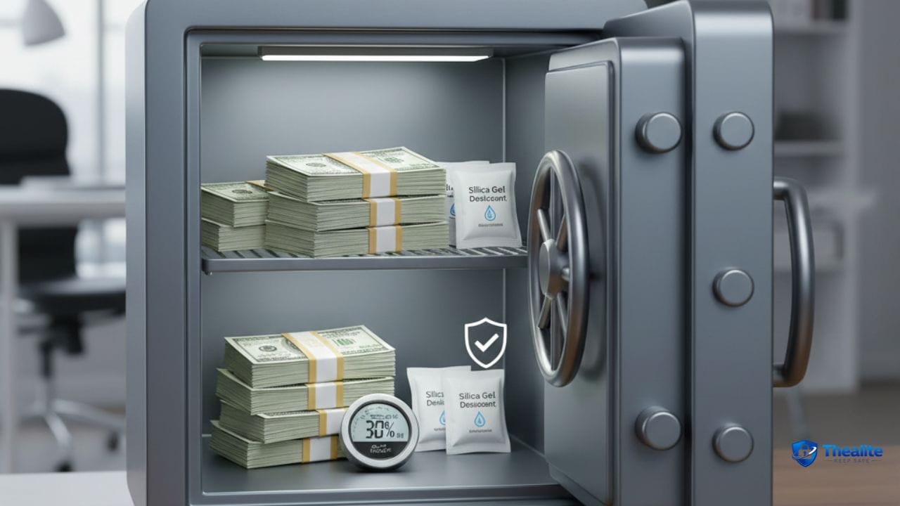 how to keep money from molding in a safe