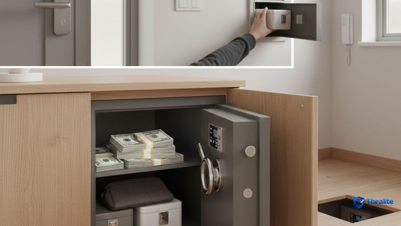 how to keep money safe at home