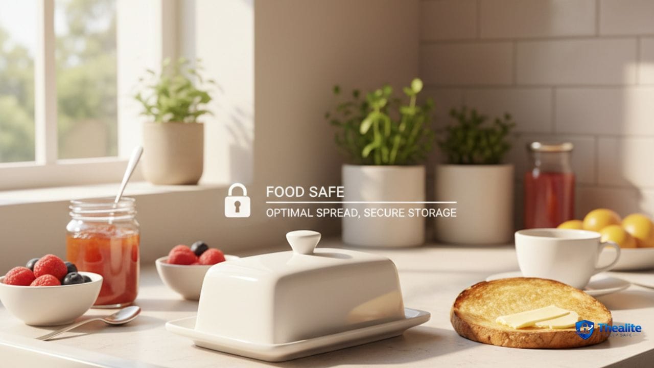 is it safe to keep butter at room temperature