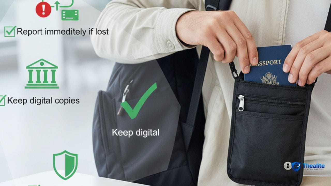 keep passport safe when traveling