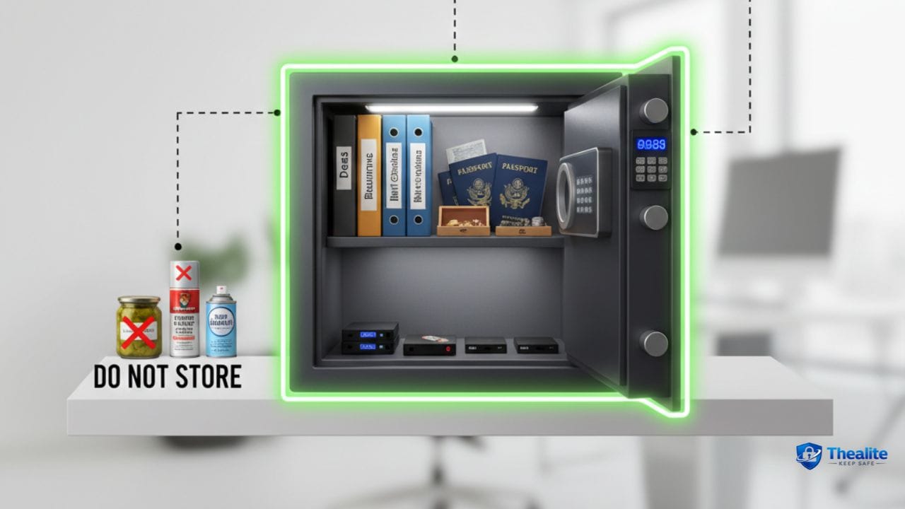 what to keep in a safe