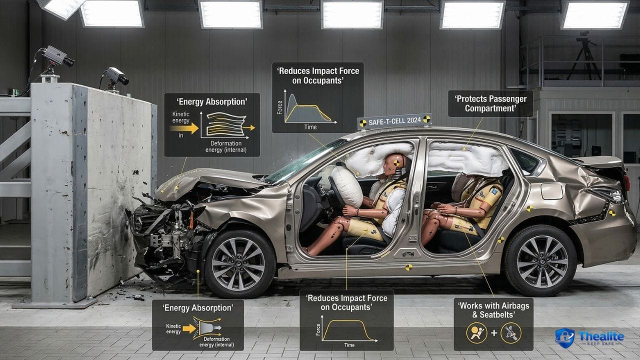 how do crumple zones keep you safe