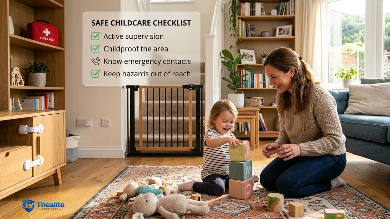 how to keep a child safe while in your care