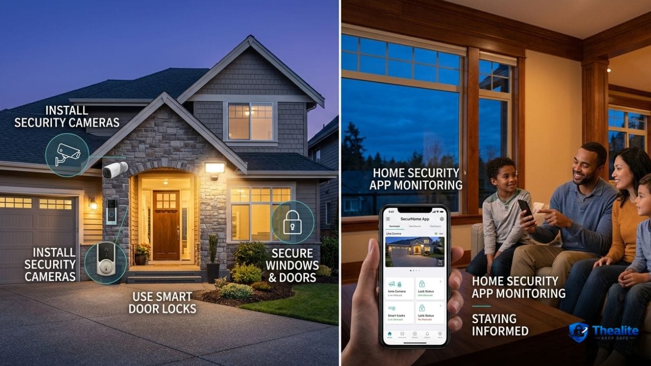 how to keep home safe from intruders