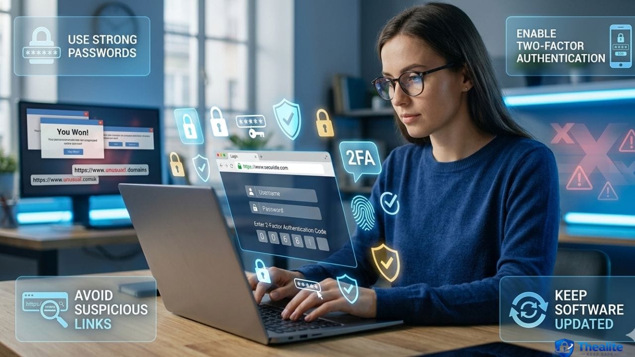 how to keep safe on the internet