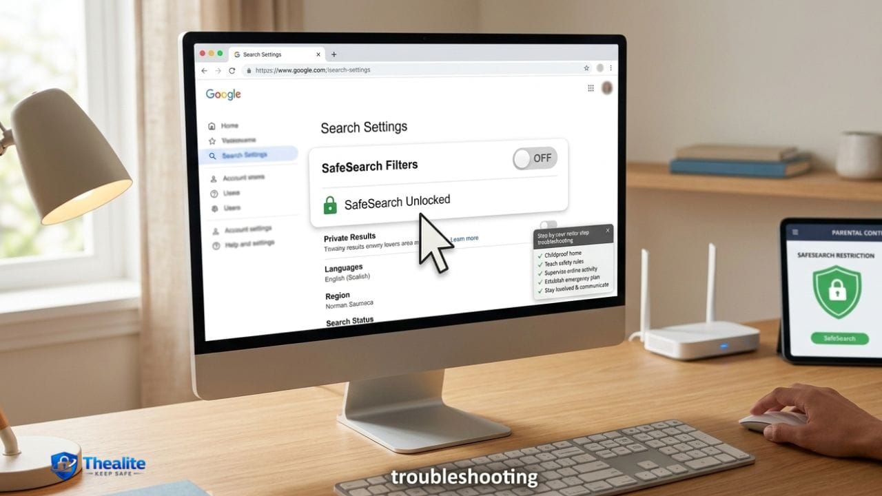how to keep safe search off permanently