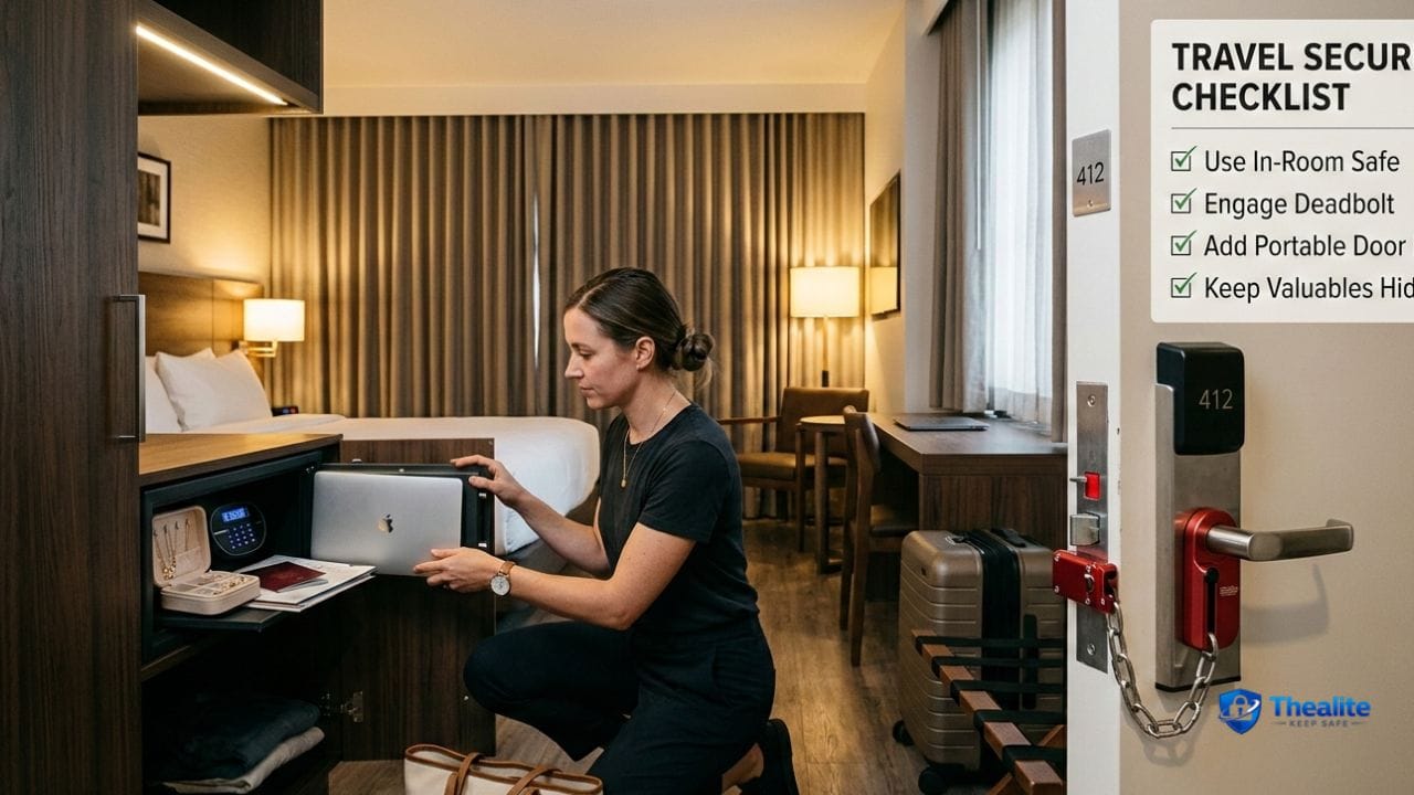 how to keep valuables safe in hotel room