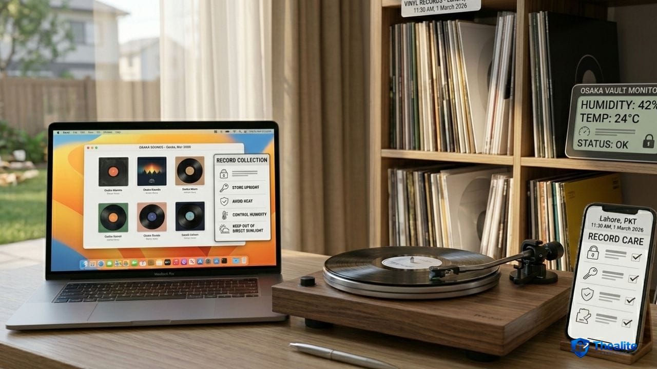 how to keep vinyl records safe