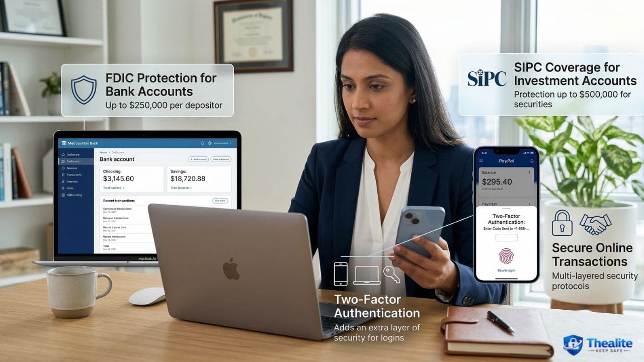 is it safe to keep money in bank