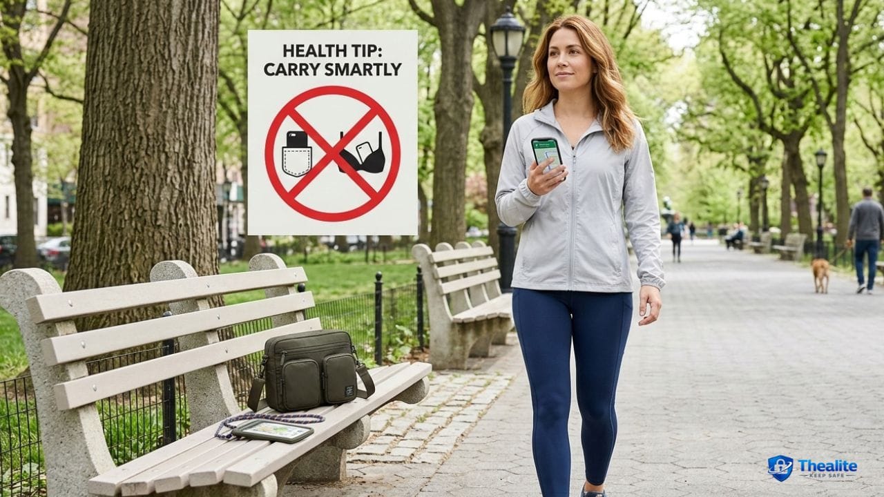 is it safe to keep your cell phone in your bra