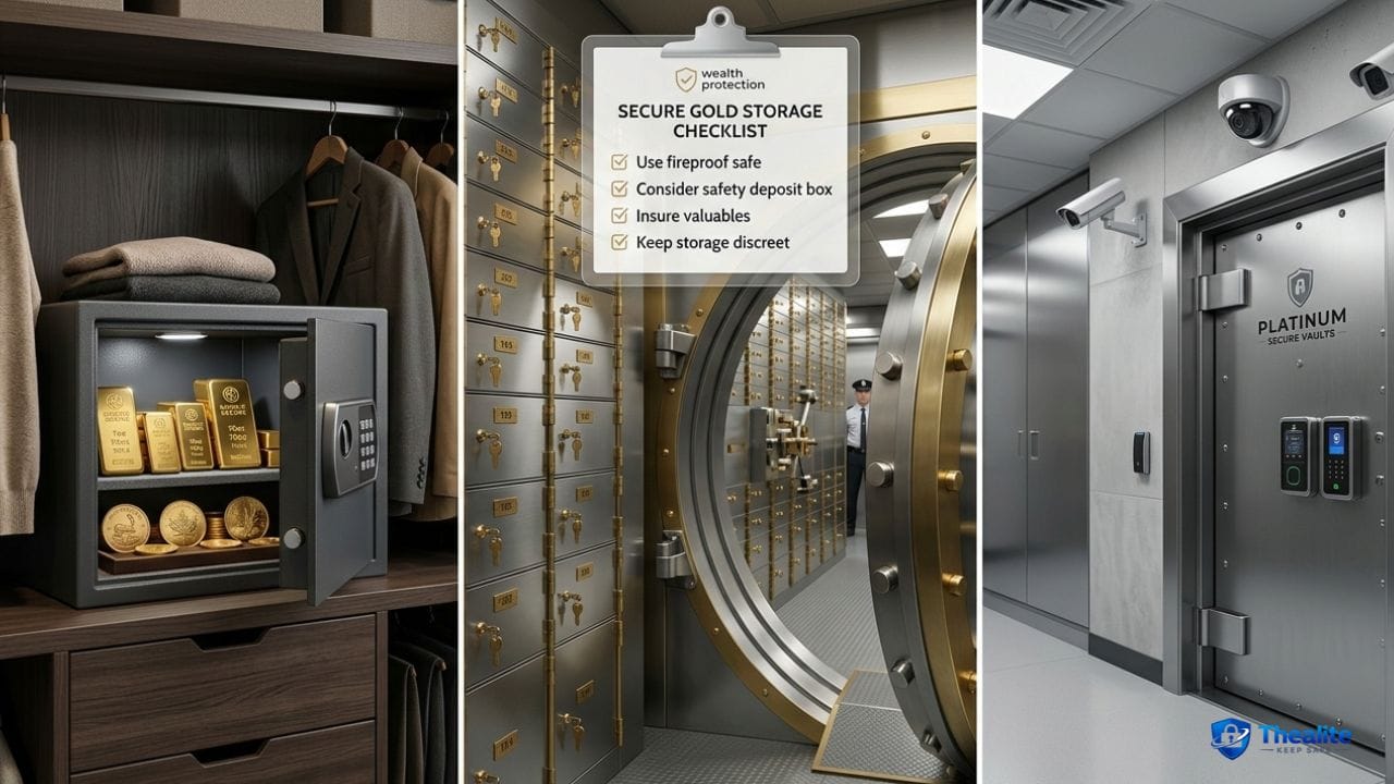 where to keep gold safe